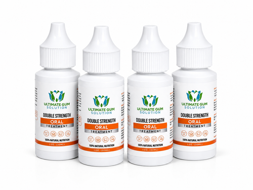 4-pack DOUBLE Strength Ultimate Gum Solution - Ultimate Gum Solution